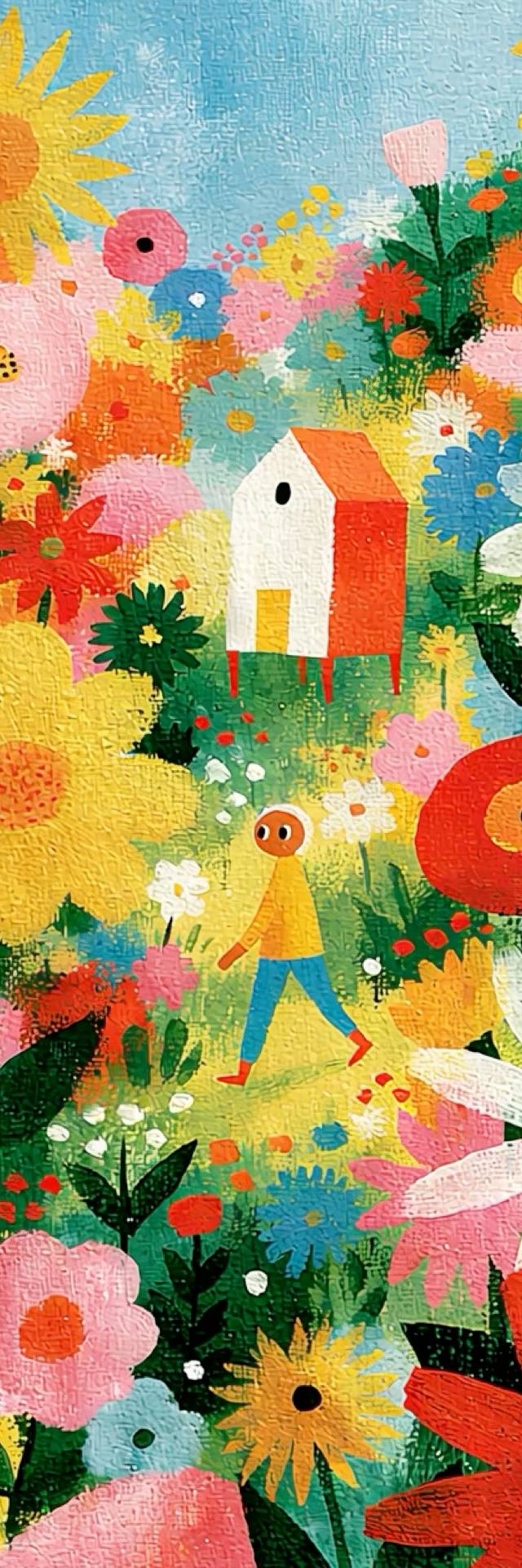 Bloom House wallpaper artwork