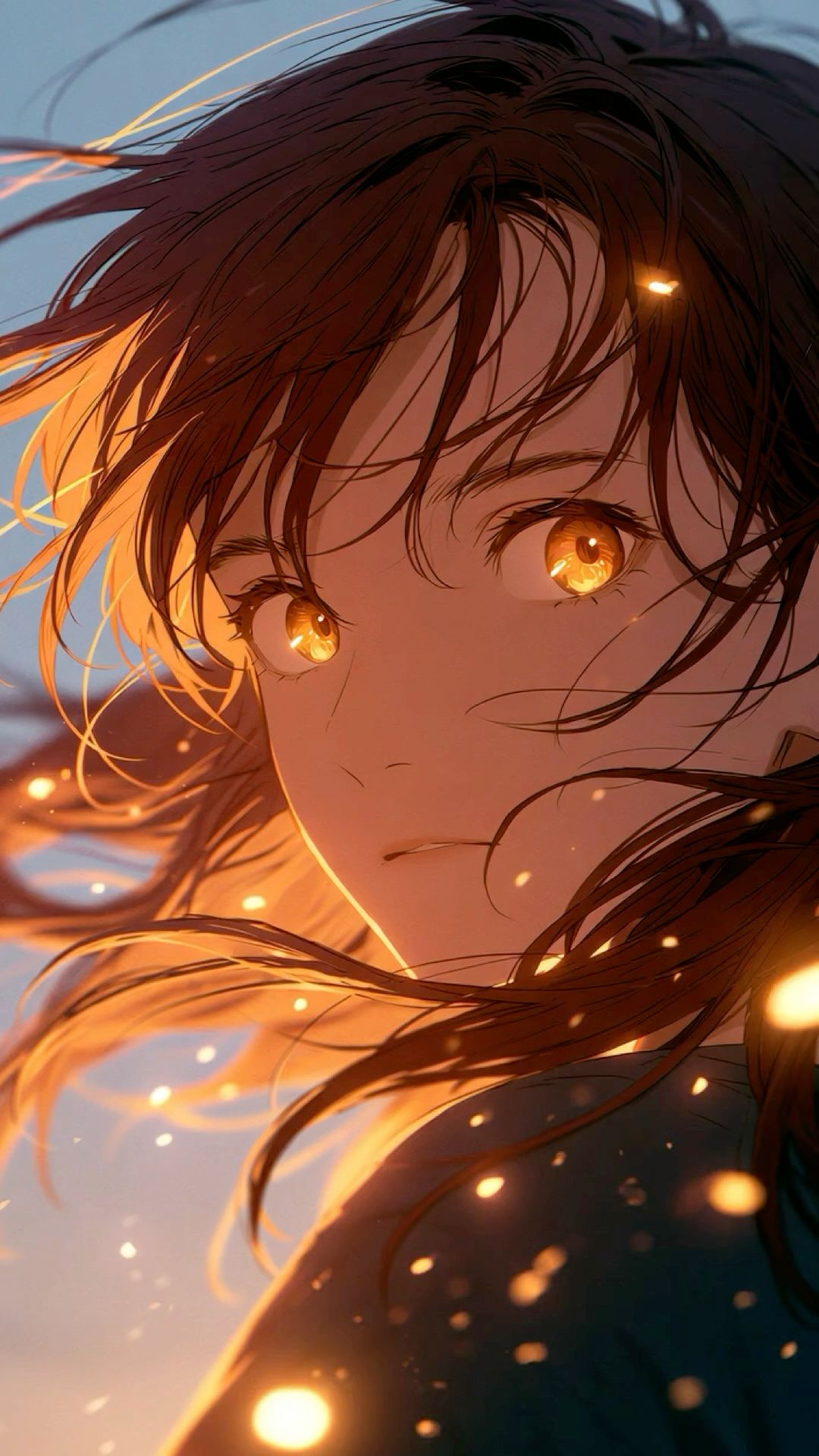 Ember Gaze wallpaper artwork