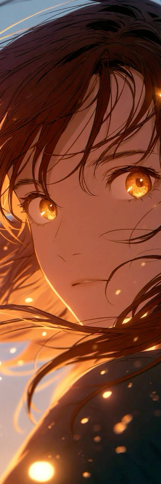 Ember Gaze wallpaper artwork