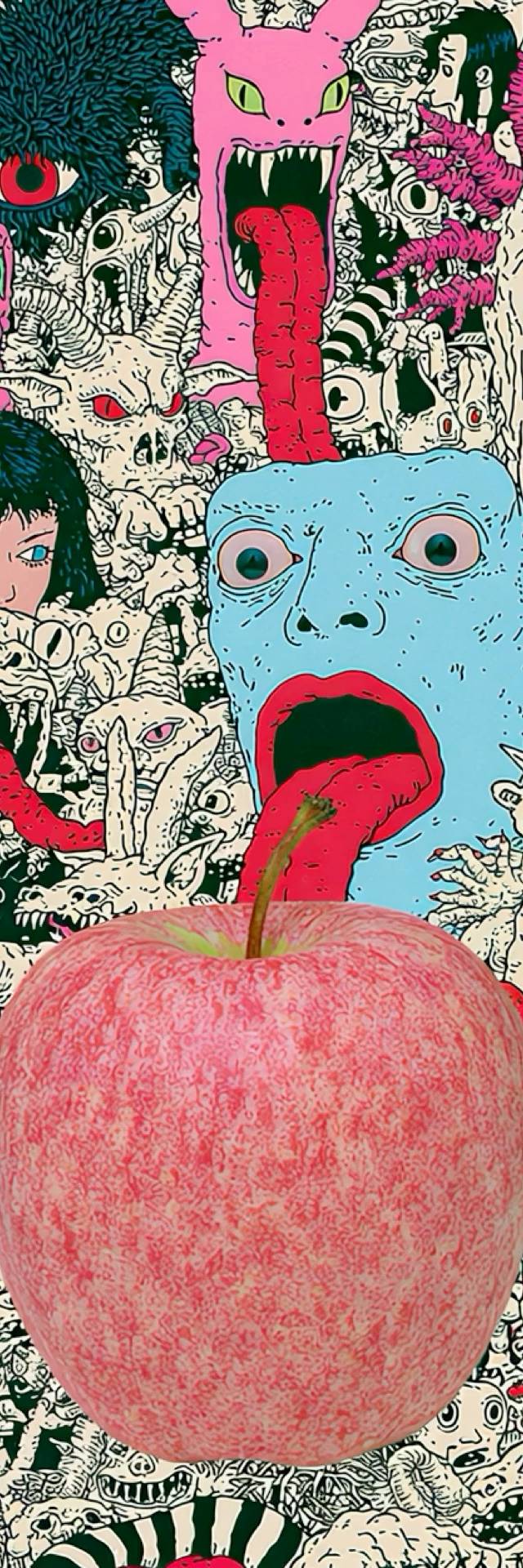 Apple Touch wallpaper artwork