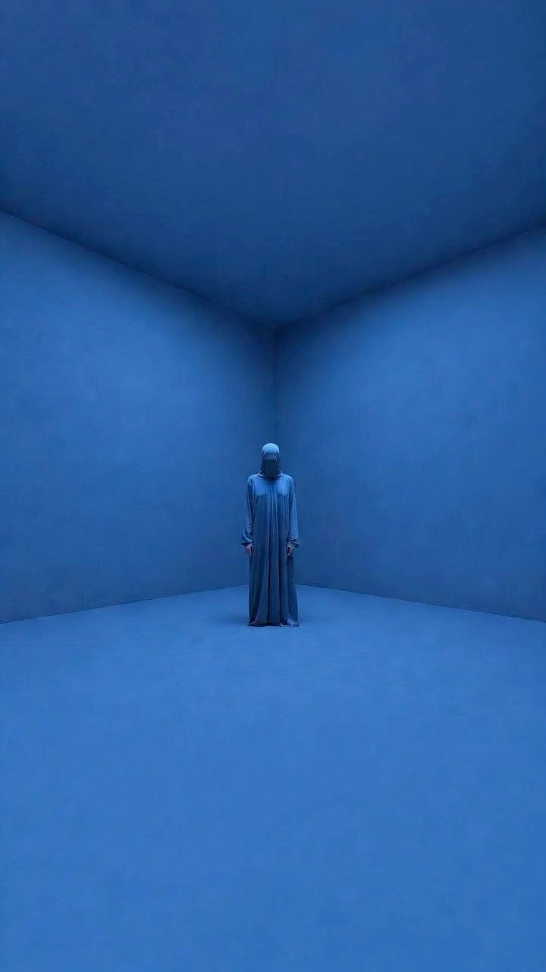 Blue Hall Visitor wallpaper artwork