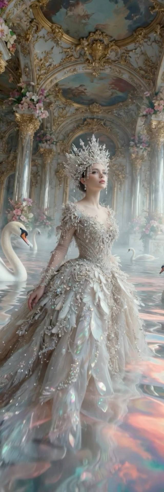 Swan Hall wallpaper artwork