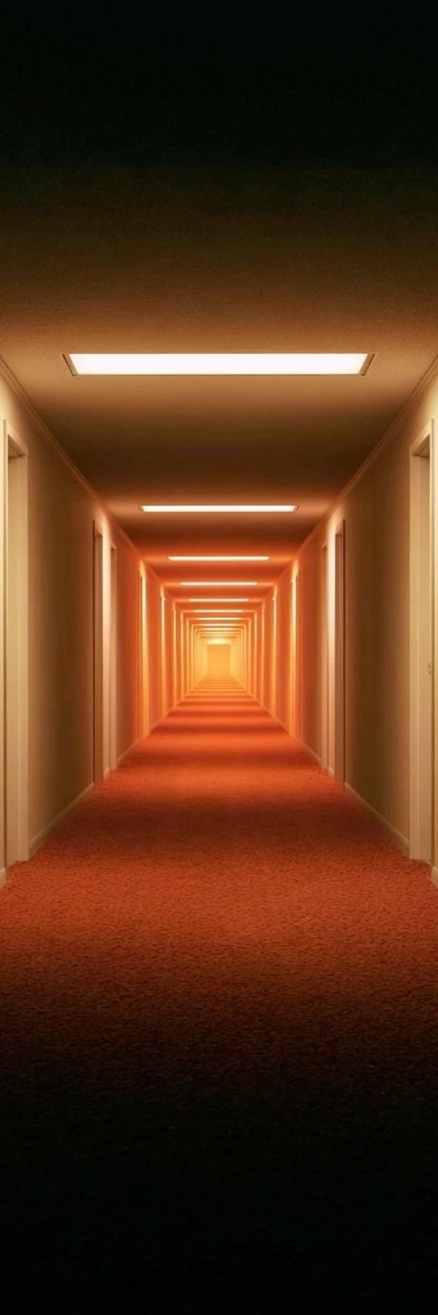 Red Corridor wallpaper artwork