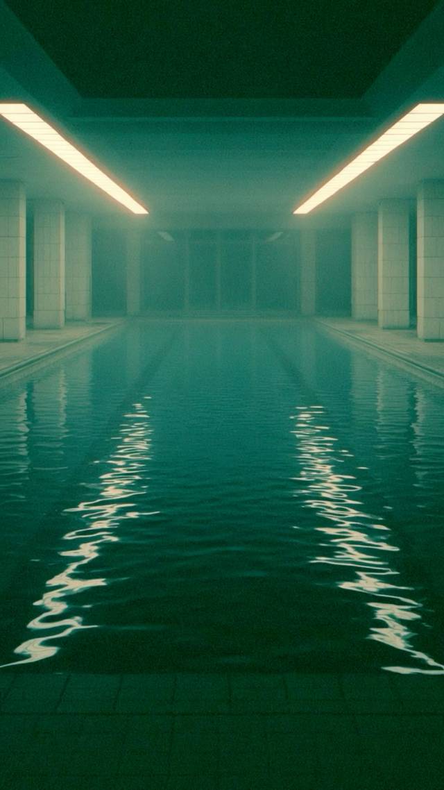 Poolside Ignition wallpaper artwork
