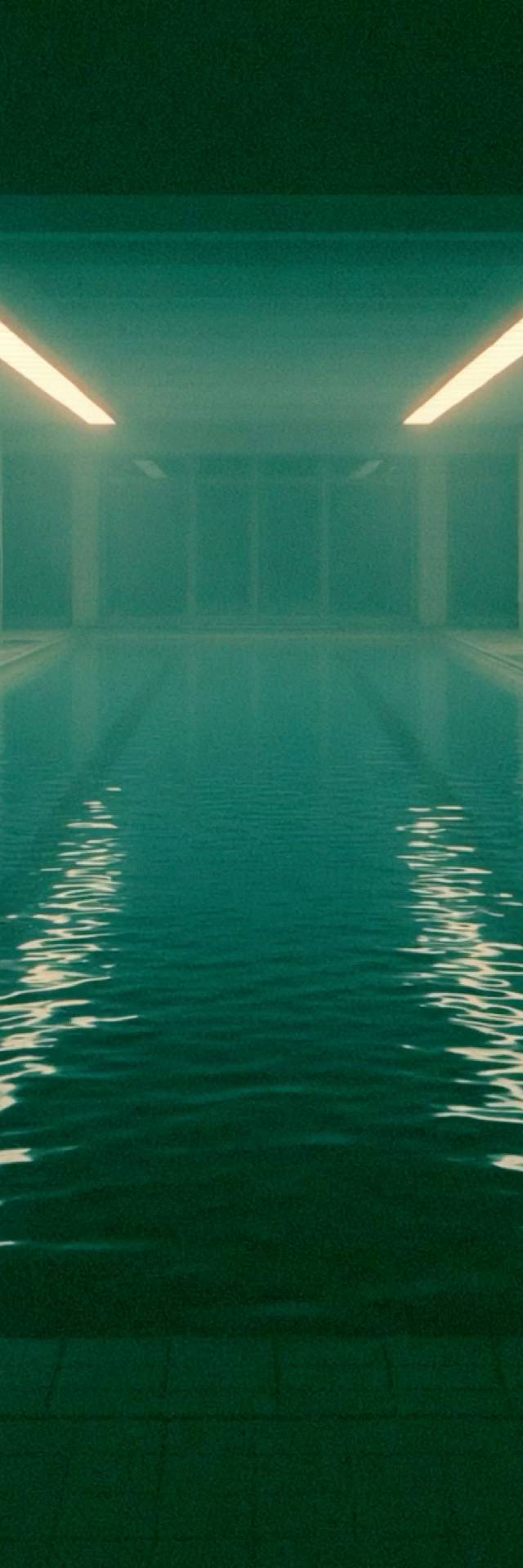 Poolside Ignition wallpaper artwork