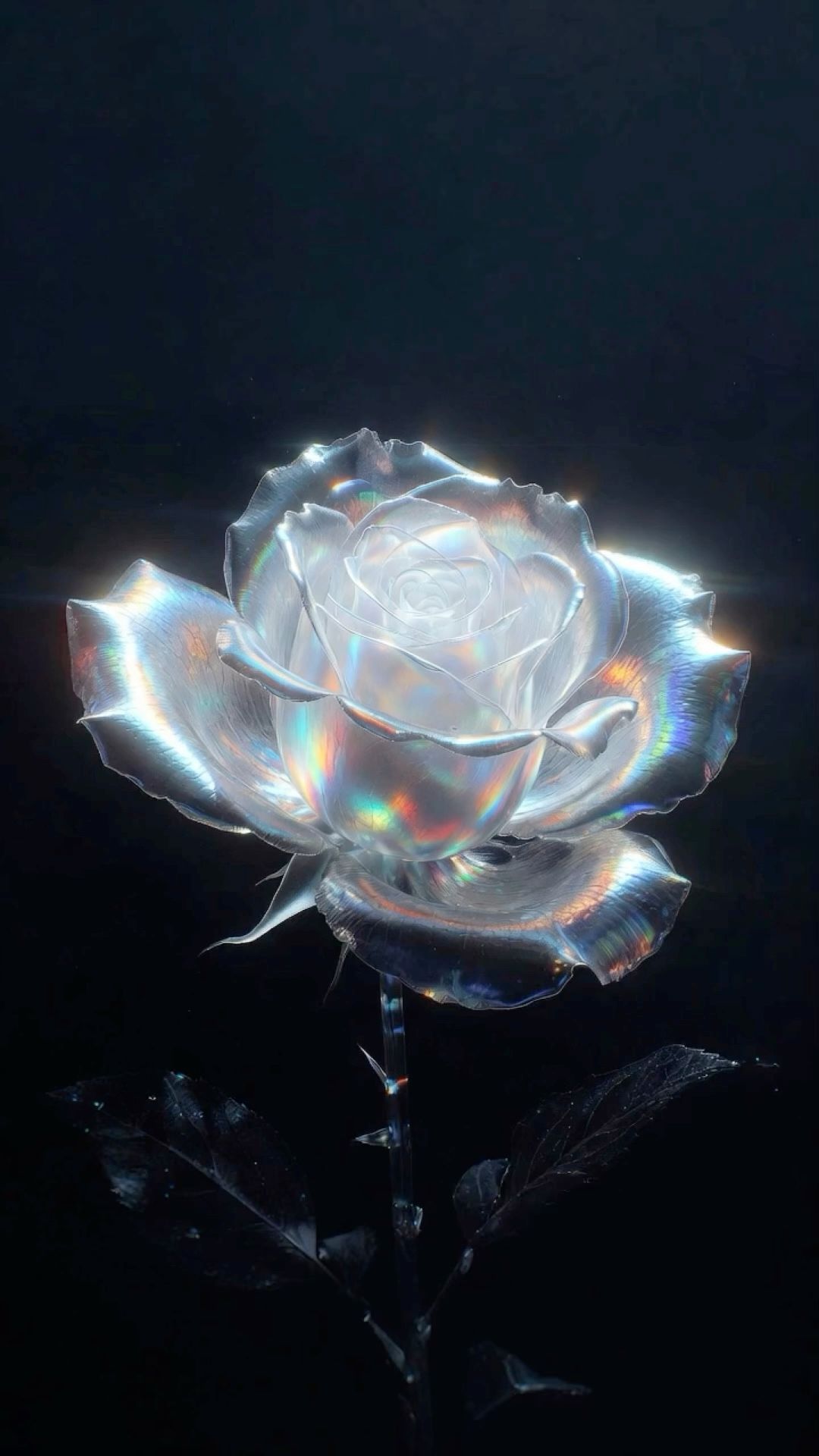 Silver Lotus Closes wallpaper artwork