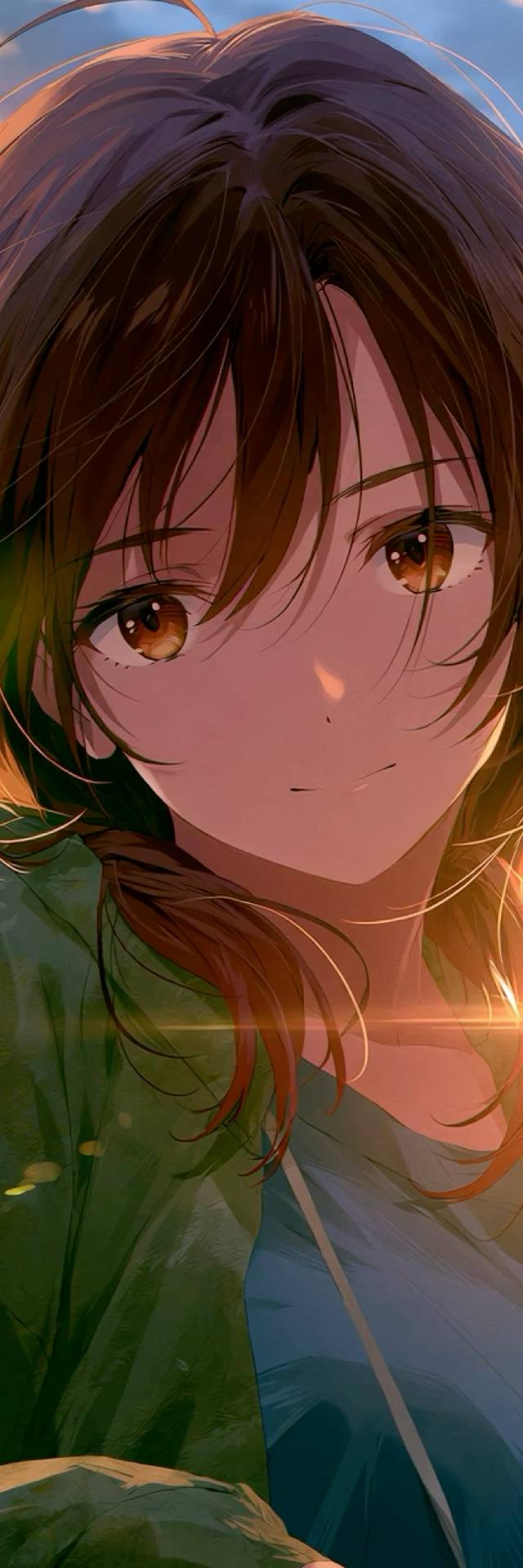 Sunset Profile wallpaper artwork