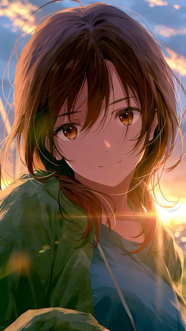Sunset Profile wallpaper artwork