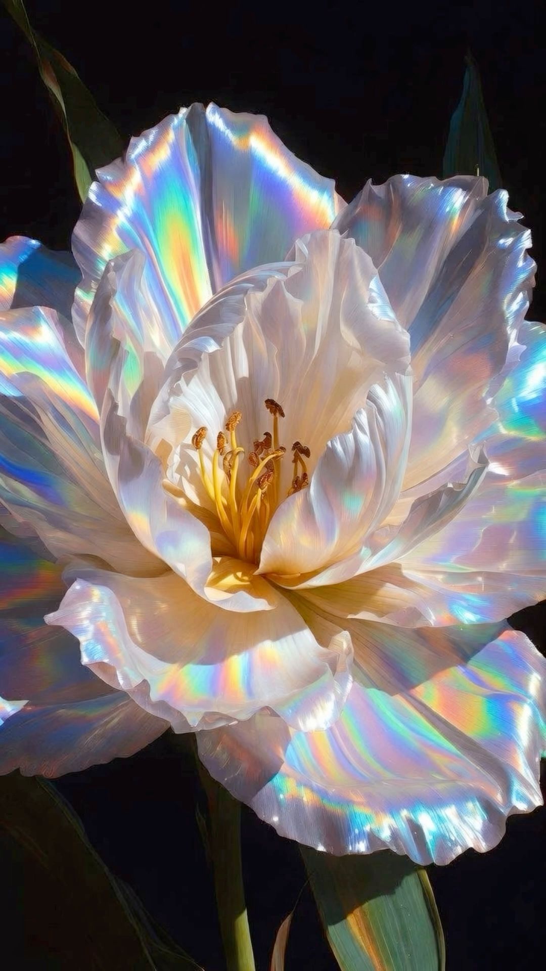 Iridescent Bloom wallpaper artwork