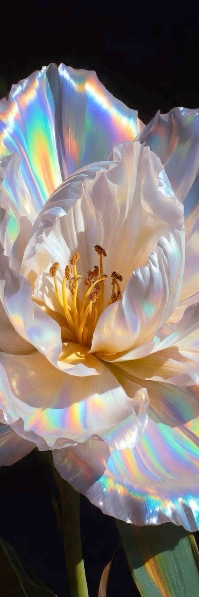 Iridescent Bloom wallpaper artwork