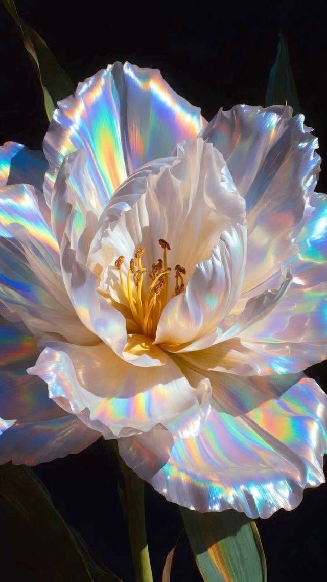 Iridescent Bloom wallpaper artwork