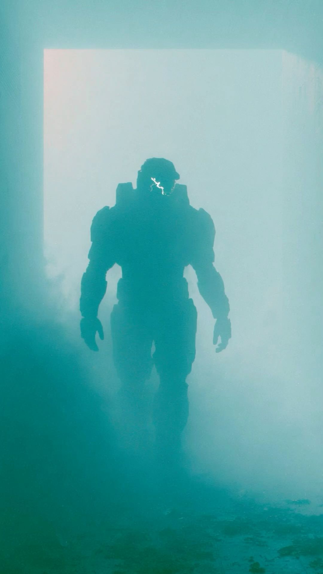 Cracked Visor wallpaper artwork