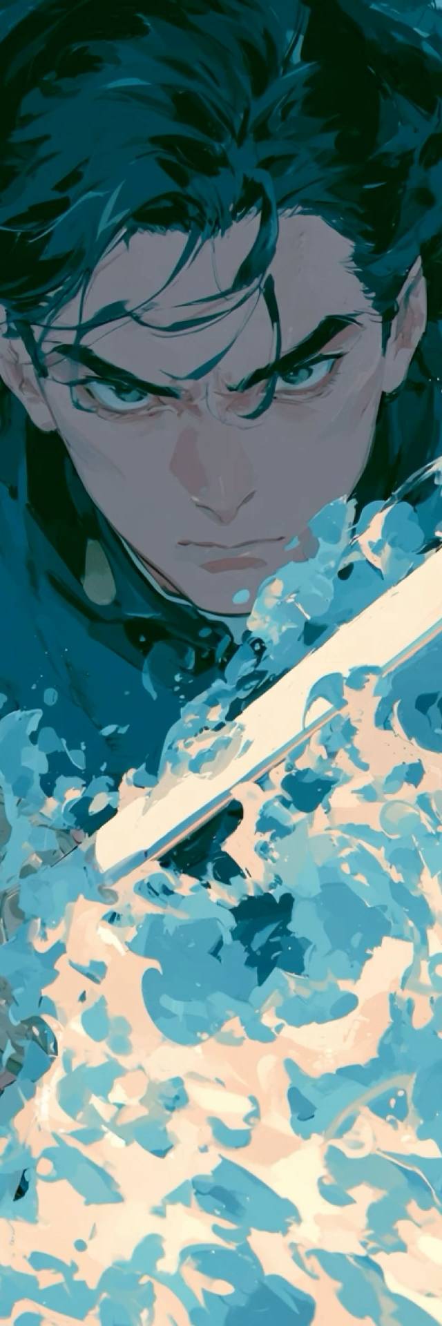 Waterblade Shimmer wallpaper artwork