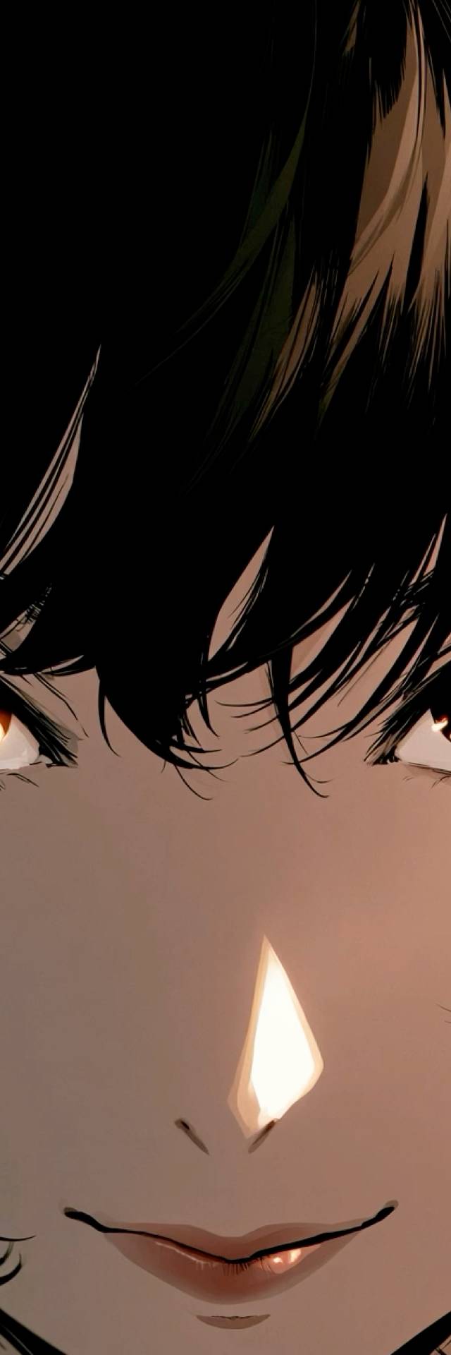 Dark Gold Pupil wallpaper artwork