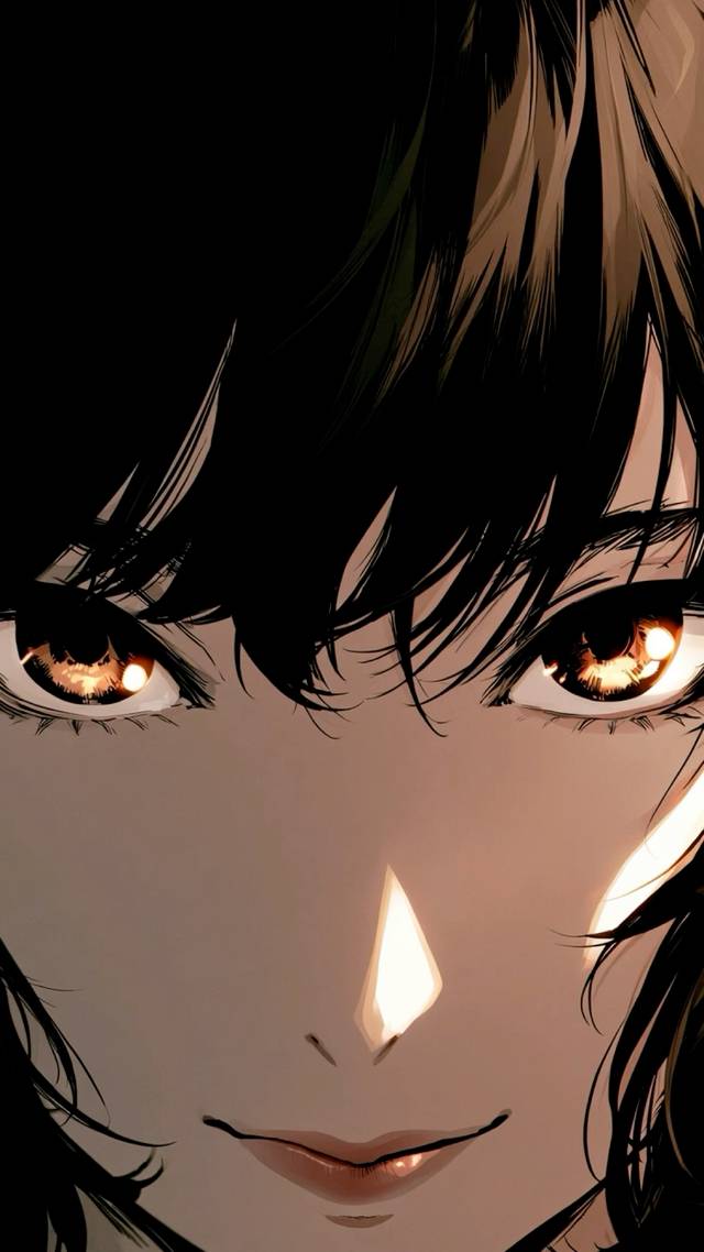 Dark Gold Pupil wallpaper artwork
