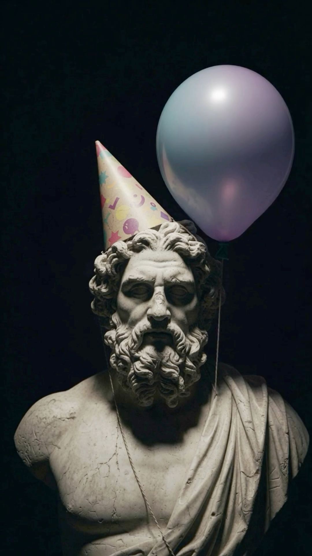 Birthday Statue wallpaper artwork