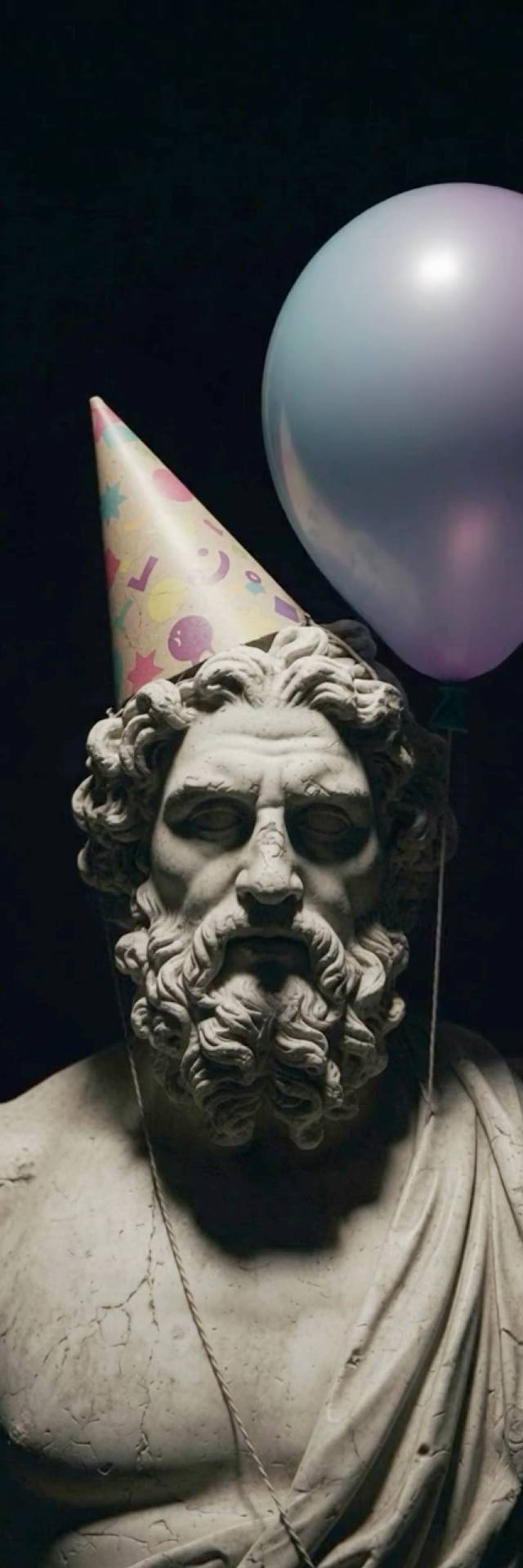 Birthday Statue wallpaper artwork
