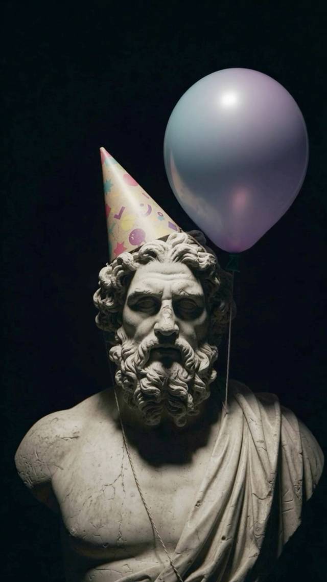 Birthday Statue wallpaper artwork