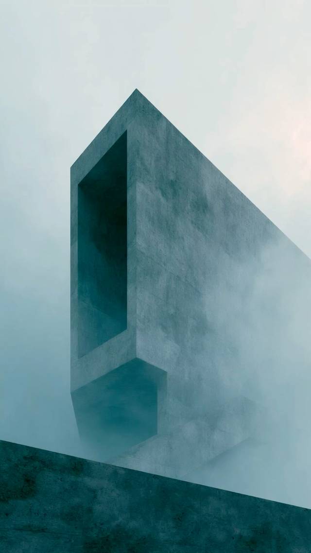 Niche in Mist wallpaper artwork