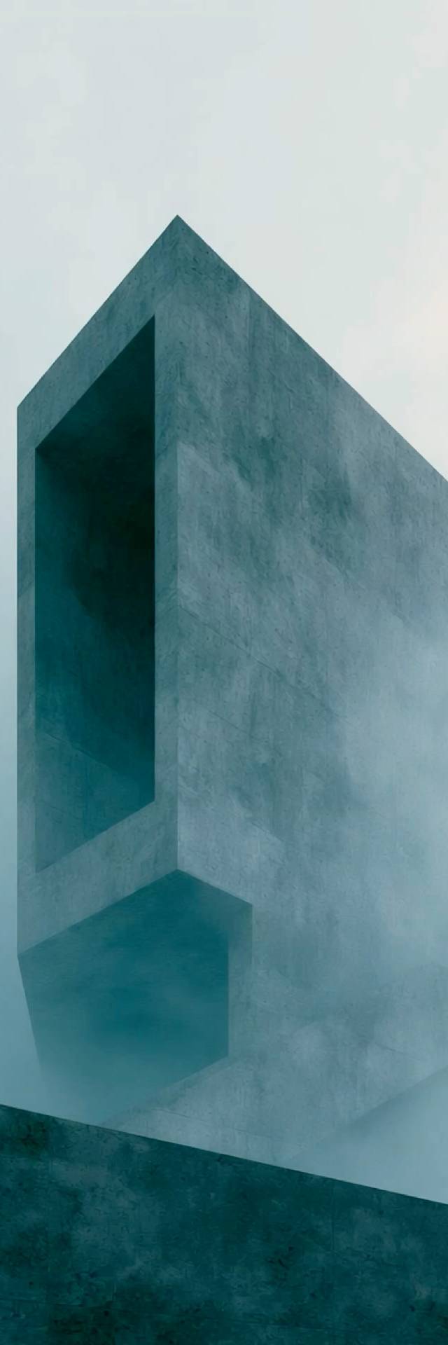 Niche in Mist wallpaper artwork