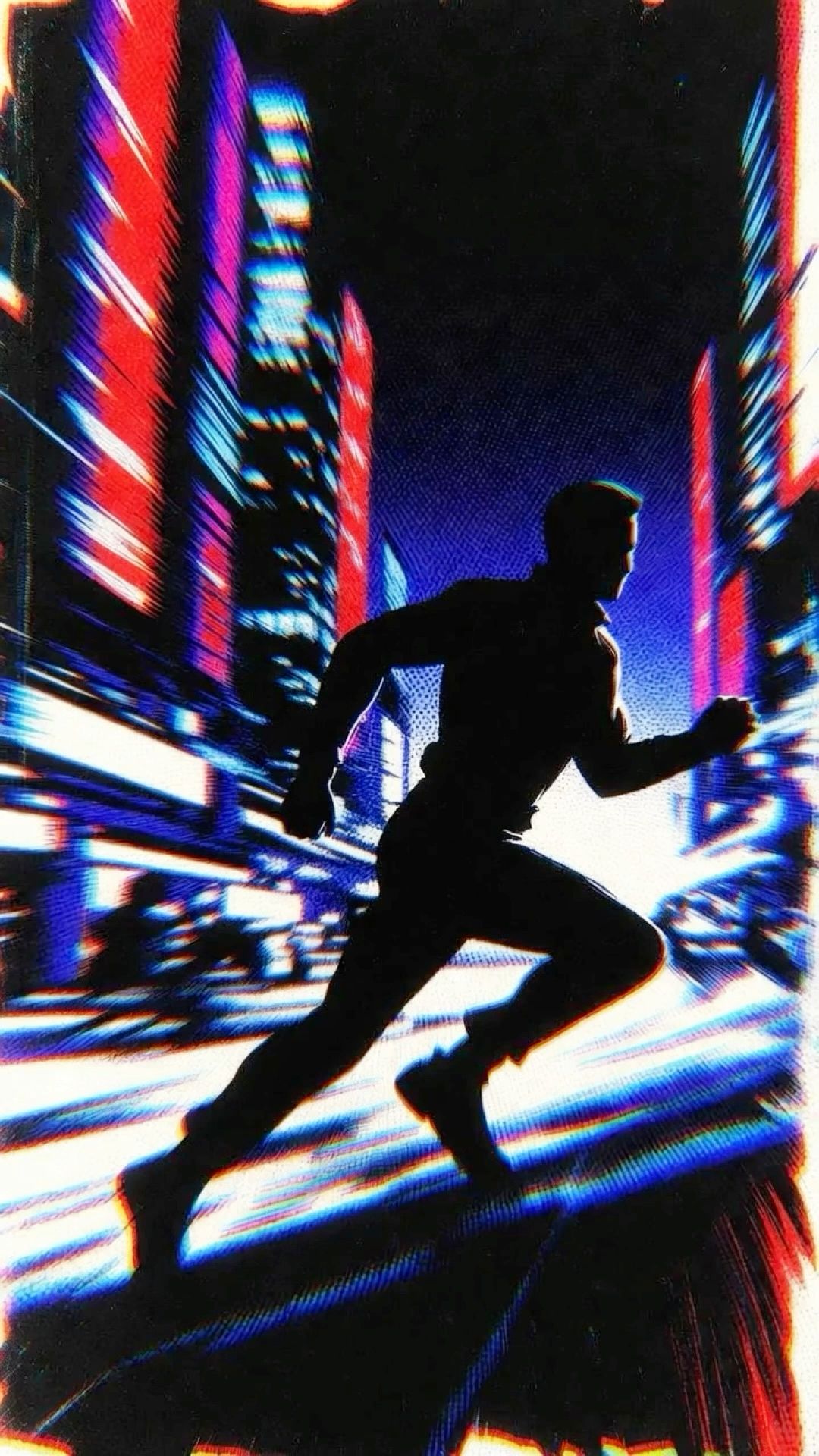 Night City Freeze wallpaper artwork