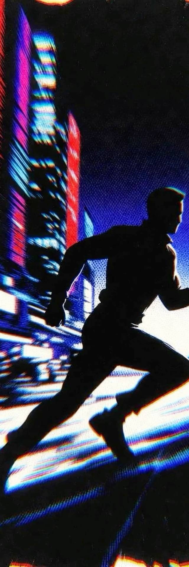 Night City Freeze wallpaper artwork
