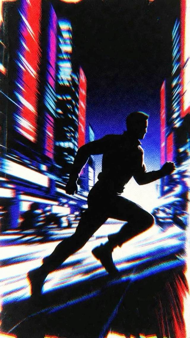Night City Freeze wallpaper artwork