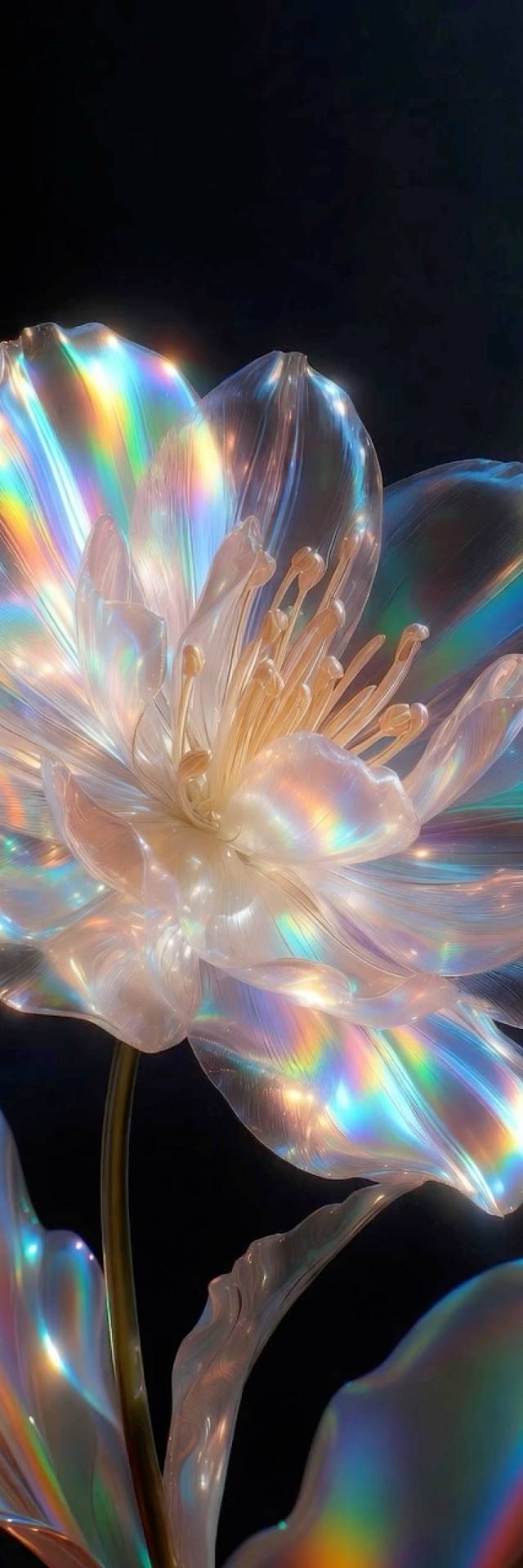 Refracted Flower wallpaper artwork