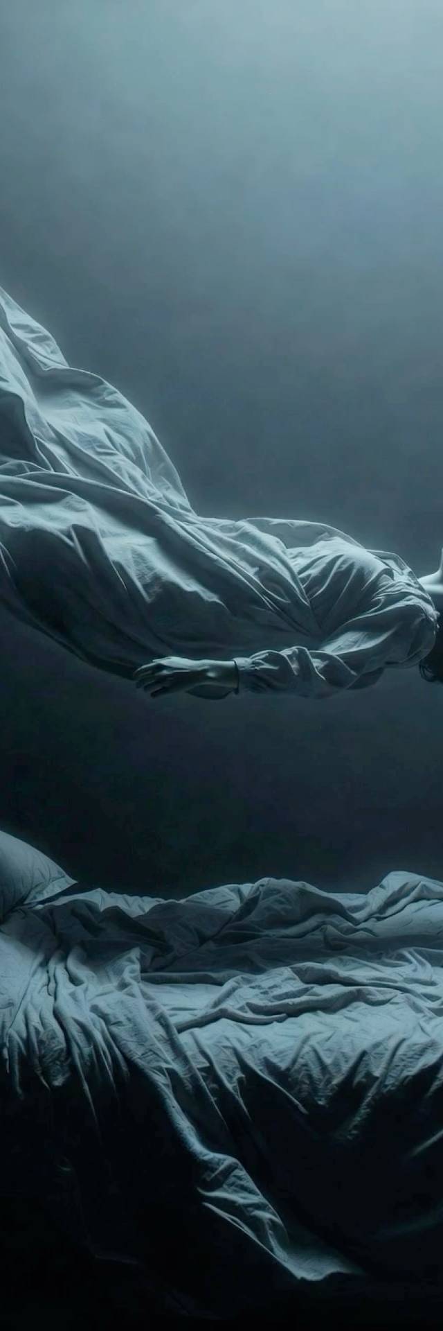 Suspended Sleep wallpaper artwork