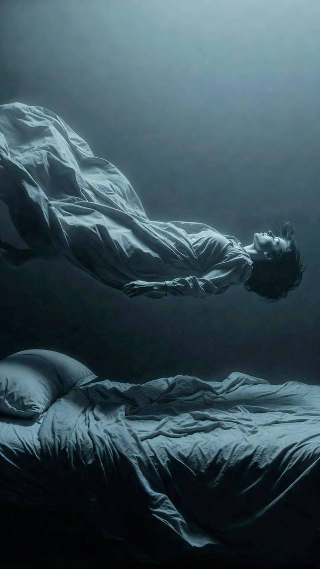 Suspended Sleep wallpaper artwork