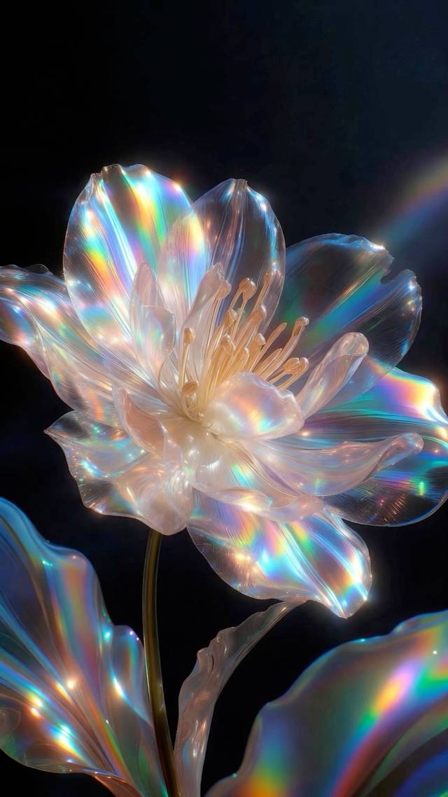 Prismatic Bloom wallpaper artwork