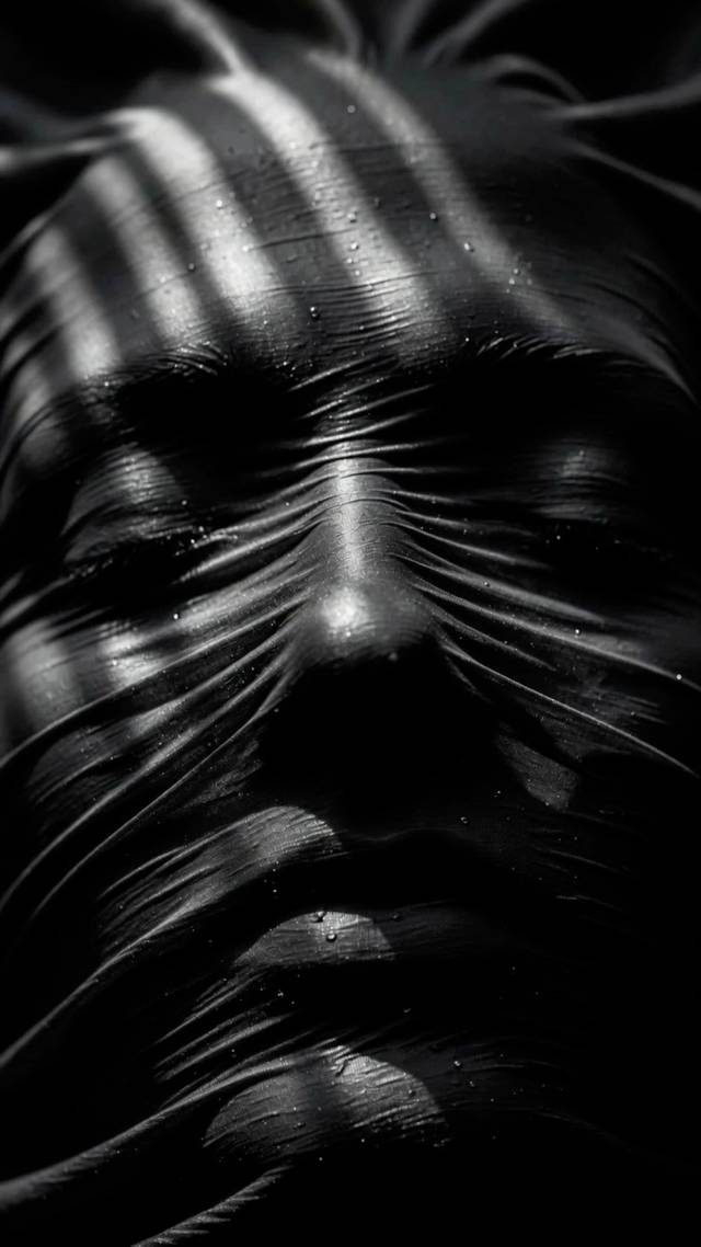 Striped Veil wallpaper artwork