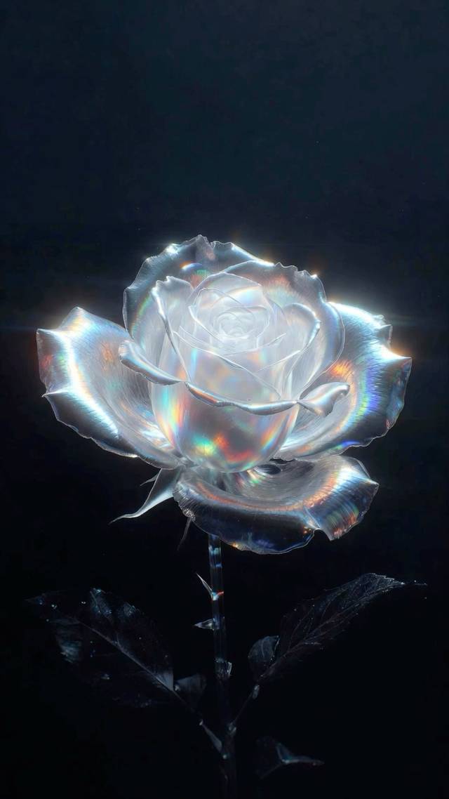 Closing Glass Bloom wallpaper artwork