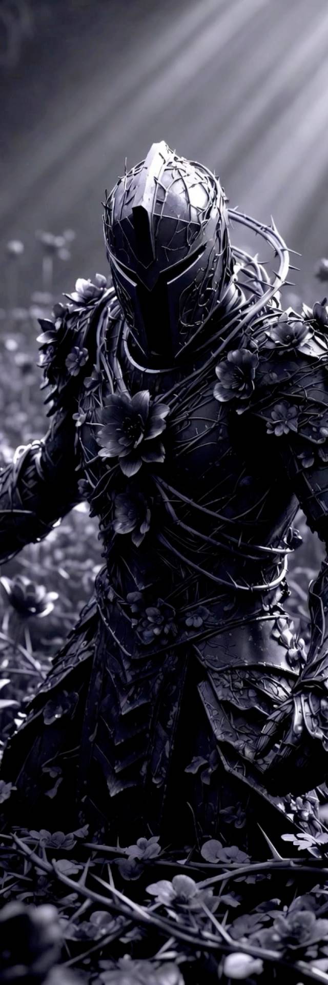 Silver Knight wallpaper artwork