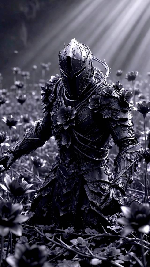 Silver Knight wallpaper artwork