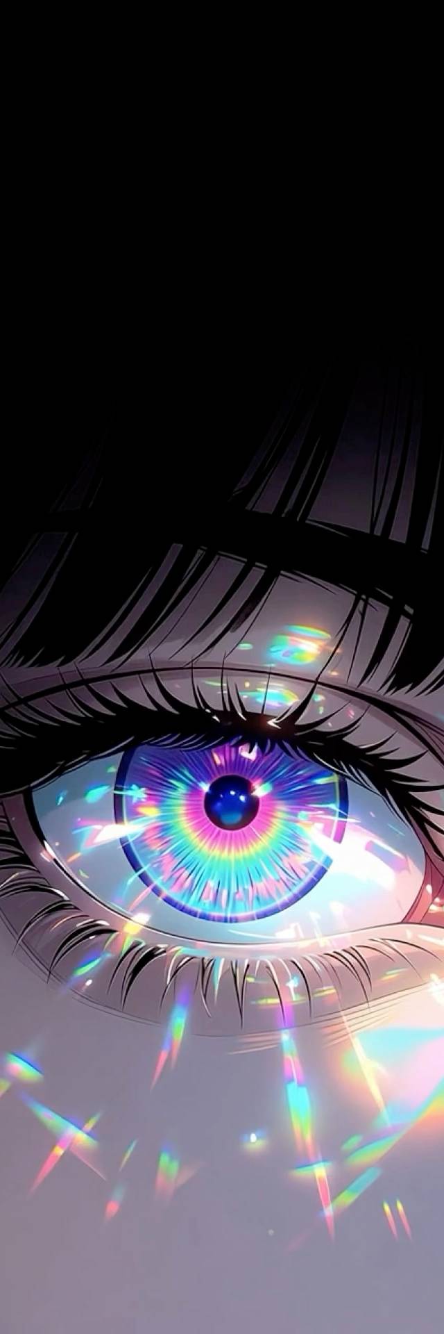 Iridescent Blink wallpaper artwork