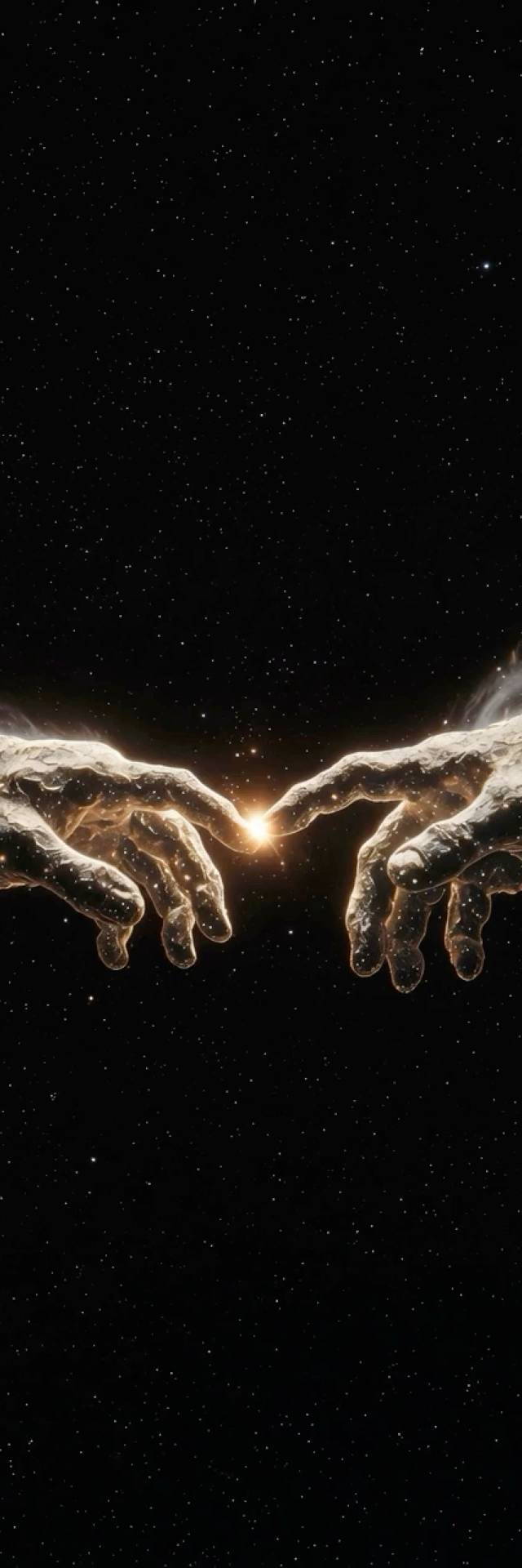 Fingertip Spark wallpaper artwork