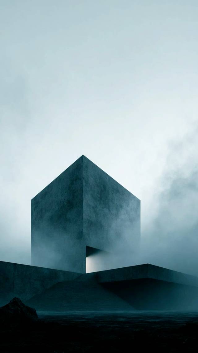 Door in the Block wallpaper artwork