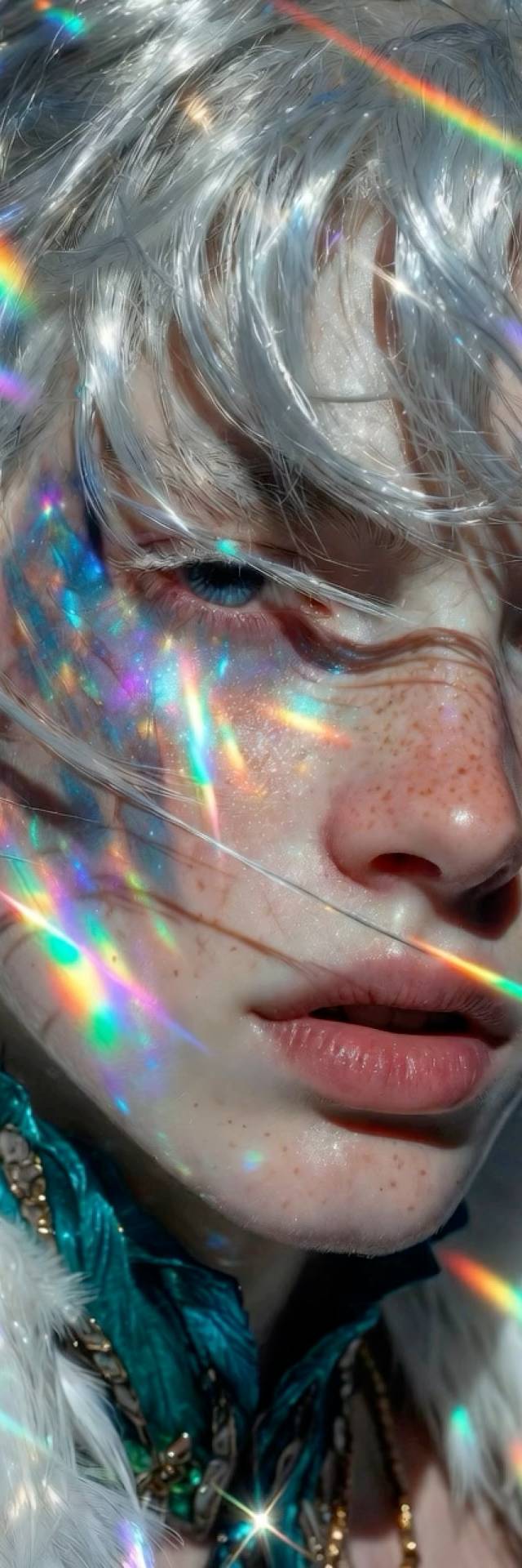 Prismatic Gaze wallpaper artwork